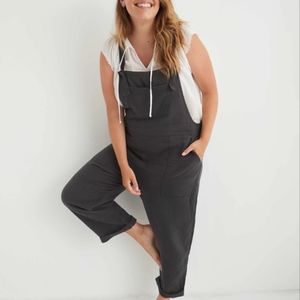 Aerie Gauze Knot Overalls